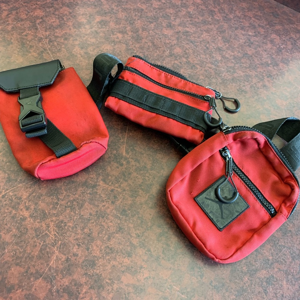 Found  Nike Jordan Jumpman Mens Crossbody Fanny Waist Pack Travel Bag